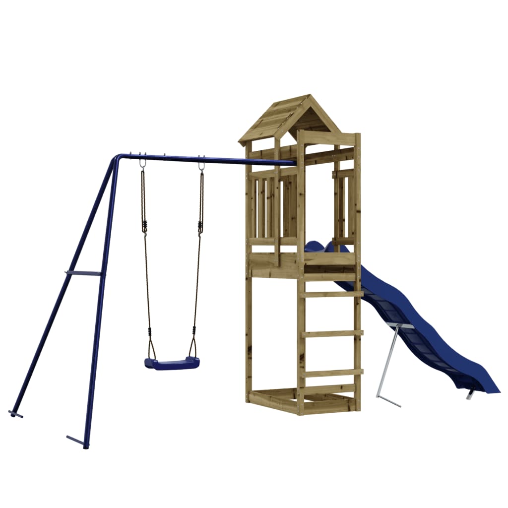 Impregnowane drewno sosnowe VidaXL Playhouse