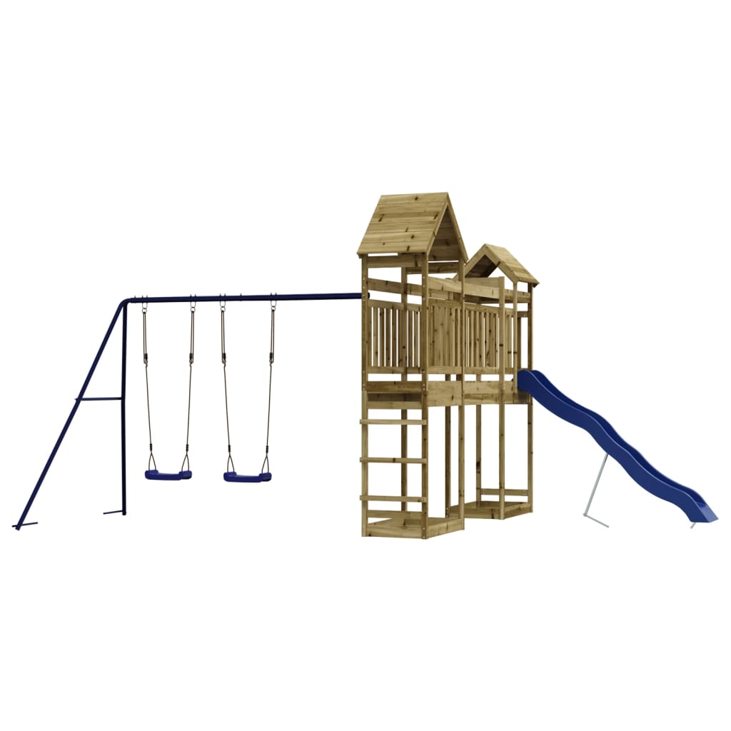 Impregnowane drewno sosnowe VidaXL Playhouse