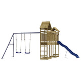 Impregnowane drewno sosnowe VidaXL Playhouse