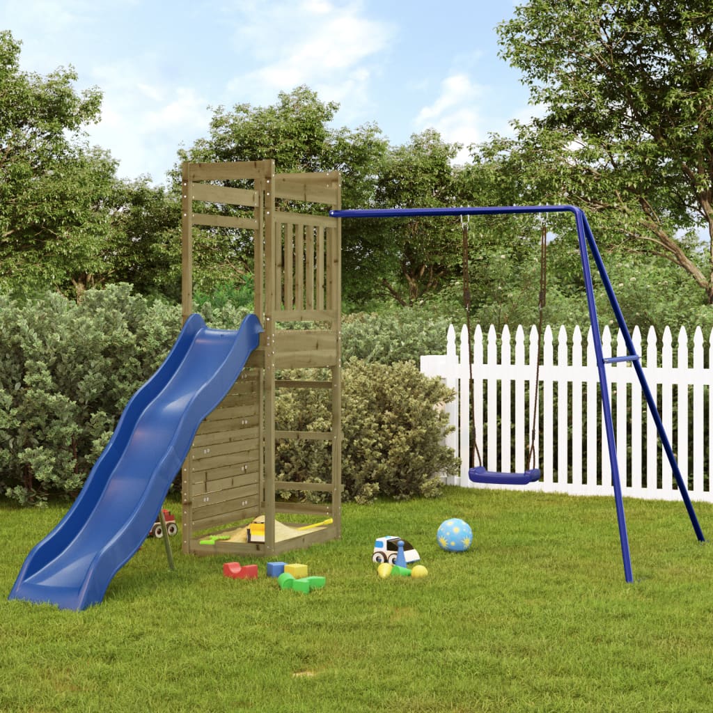 Impregnowane drewno sosnowe VidaXL Playhouse