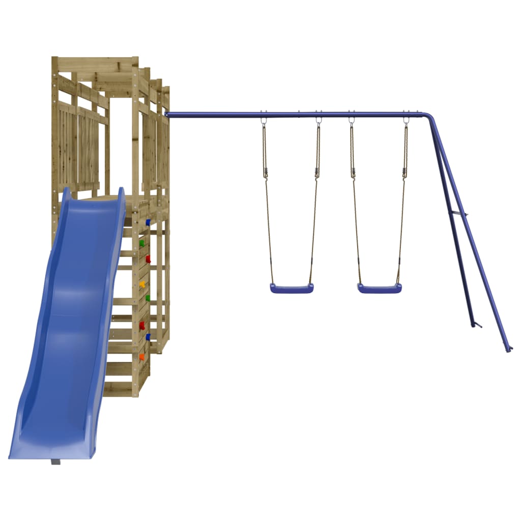 Impregnowane drewno sosnowe VidaXL Playhouse
