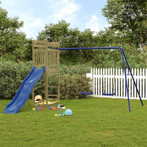 Impregnowane drewno sosnowe VidaXL Playhouse