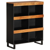 Vidaxl bijzetkast 85x33x107 cm massief acaciahout