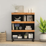 Vidaxl bijzetkast 85x33x107 cm massief acaciahout