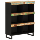 Vidaxl bijzetkast 85x33x107 cm massief gerecycled hout