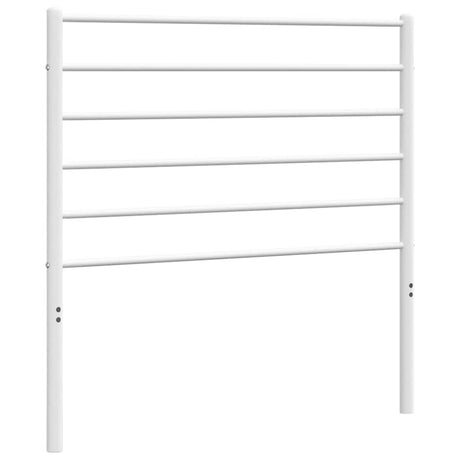 Vidaxl vervangend hoofdbord metaal wit 100 cm