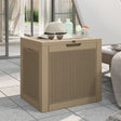 Vidaxl tuinbox 55,5x43x53 cm polypropeen lichtbruin