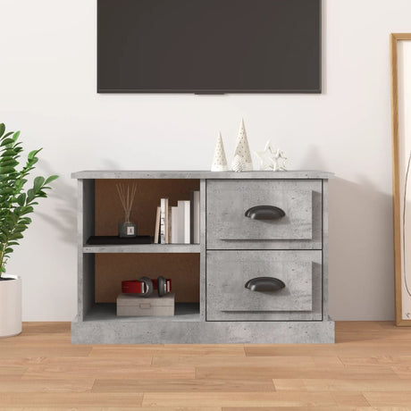 Vidaxl tv-meubel 73x35,5x47,5 cm bewerkt hout betongrijs