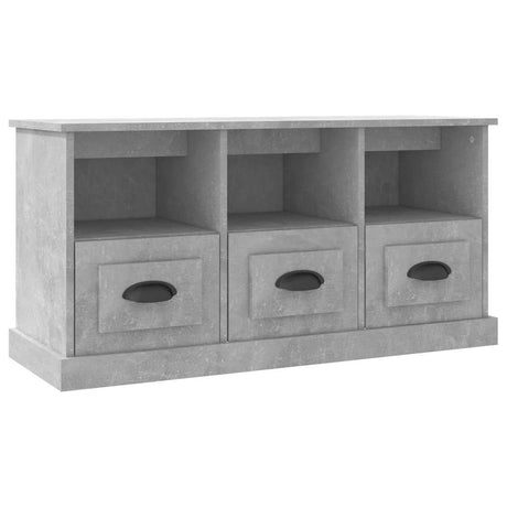 Vidaxl tv-meubel 100x35x50 cm bewerkt hout betongrijs
