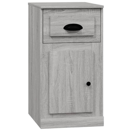 Vidaxl bijzetkast met lade 40x50x75 cm bewerkt hout grijs sonoma eiken