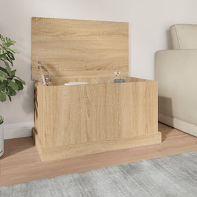 Vidaxl opbergbox sonoma eiken 70x40x38 cm bewerkt hout