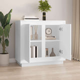 Vidaxl dressoir 80x34x75 cm bewerkt hout wit