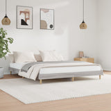 Vidaxl bedframe bewerkt hout grijs sonoma eikenkleurig 200x200 cm