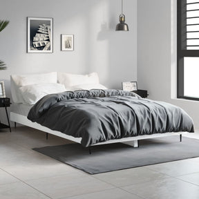Vidaxl bedframe bewerkt hout wit 120x190 cm