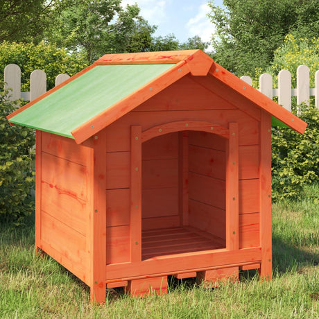 Vidaxl Dog Loft 65x65x61,5 cm sosny sosny brązowy