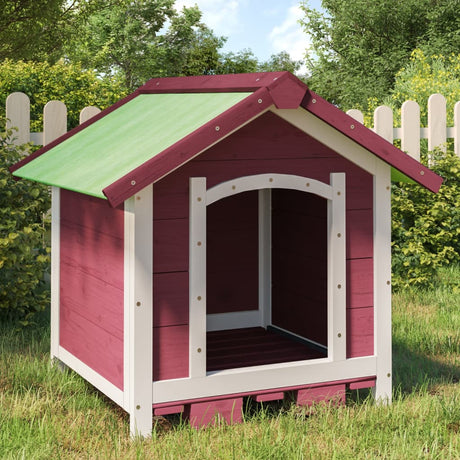 Vidaxl Dog Loft 65x65x61,5 cm Solid Pine Mugger -