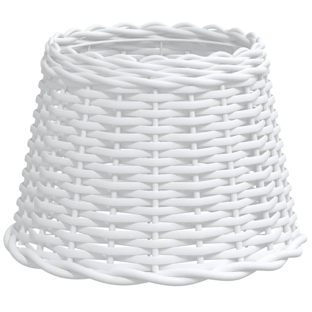 Klosz VidaXL ø30x20 cm wiklinowy biały