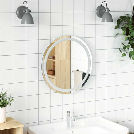 Lustro łazienkowe Vidaxx LED okrągłe 50 cm