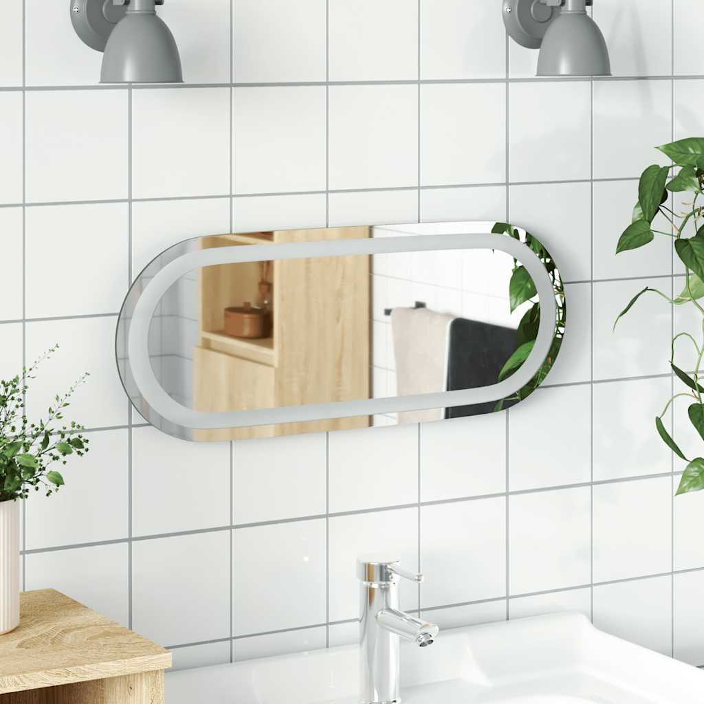 Lustro łazienkowe Vidaxx LED 50x20 cm owalne