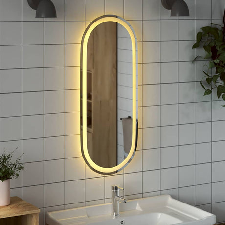 Lustro łazienkowe Vidaxx LED owalne 90x40 cm