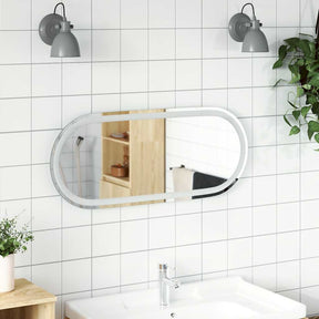Lustro łazienkowe Vidaxx LED owalne 90x40 cm