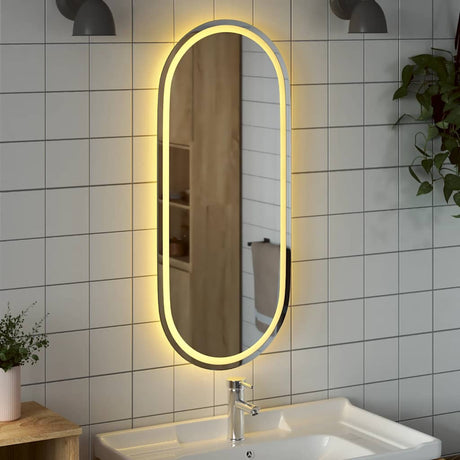 Lustro łazienkowe Vidaxx LED owalne 100x45 cm