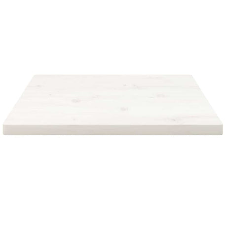Vidaxl tafelblad vierkant 40x40x2,5 cm massief grenenhout wit