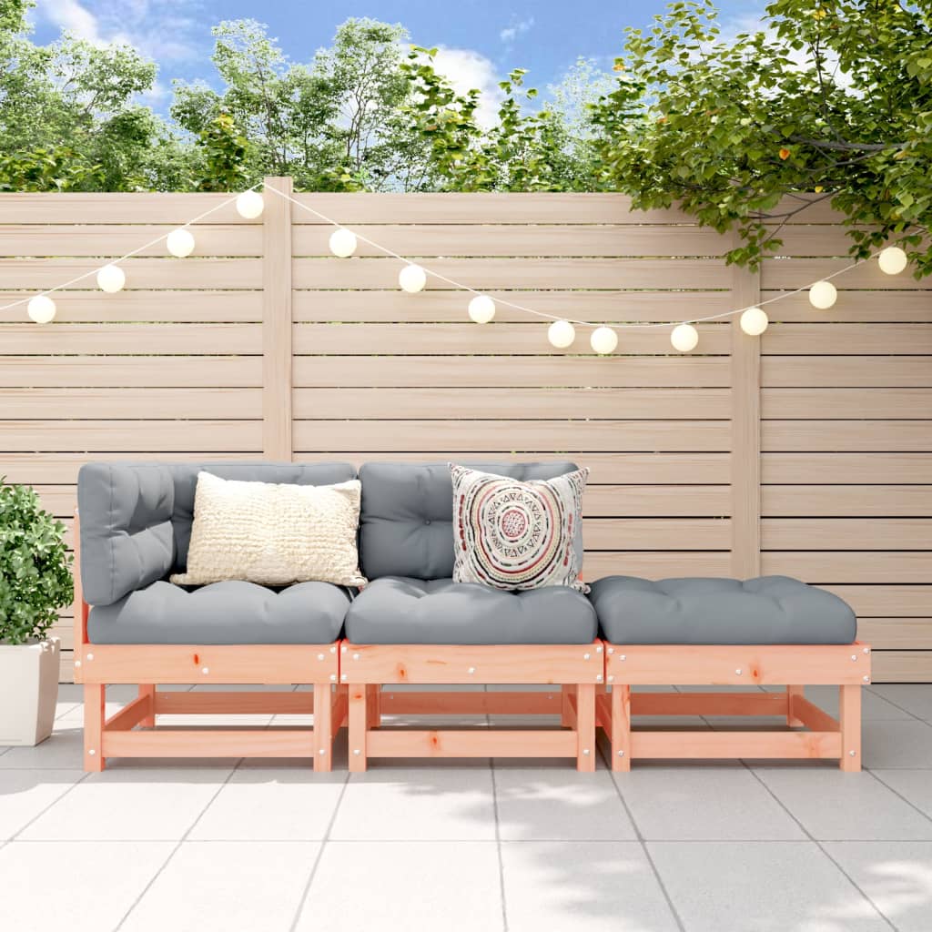 Vidaxl 3-delige loungeset massief douglashout