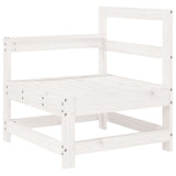 Vidaxl 3-delige loungeset massief grenenhout wit
