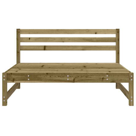 Vidaxl tuinmiddenbank 120x80 cm geïmpregneerd grenenhout