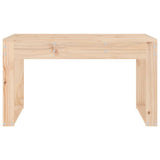 Vidaxl tuinbank 80x38x45 cm massief grenenhout