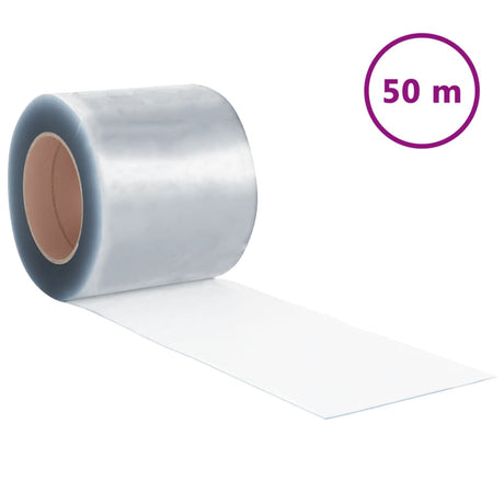 Kurtyna drzwiowa Vidaxx 200x1,6 mm 50 m PVC przezroczysta