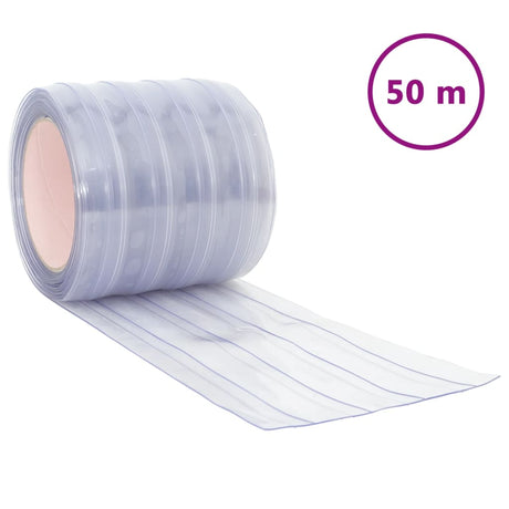 Kurtyna drzwiowa Vidaxx 200x1,6 mm 50 m PVC przezroczysta