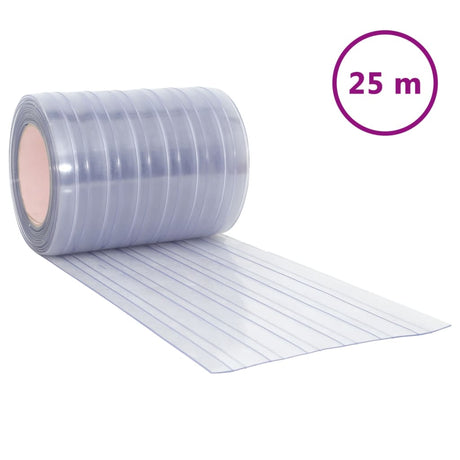 Kurtyna drzwiowa Vidaxx 300x2,6 mm 25 m PVC przezroczysta
