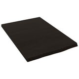 Vidaxl wandschap 40x60x2 cm behandeld massief eikenhout donkerbruin