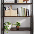 Vidaxl wandschap 100x60x2 cm behandeld massief eikenhout donkerbruin