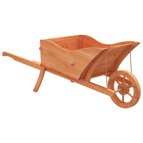 Taczka do sadzenia Vidaxx 128x45,5x43 cm z litego drewna sosnowego