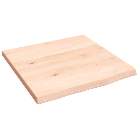 Blat umywalki Vidaxx 40x40x2 cm z litego drewna, surowego