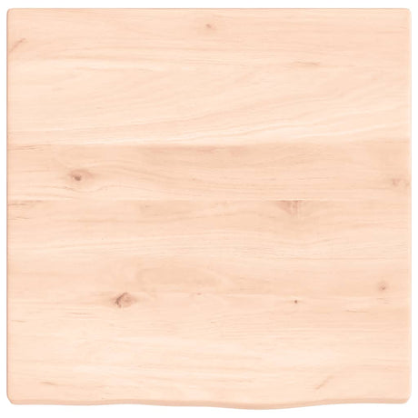 Blat umywalki Vidaxx 40x40x2 cm z litego drewna, surowego