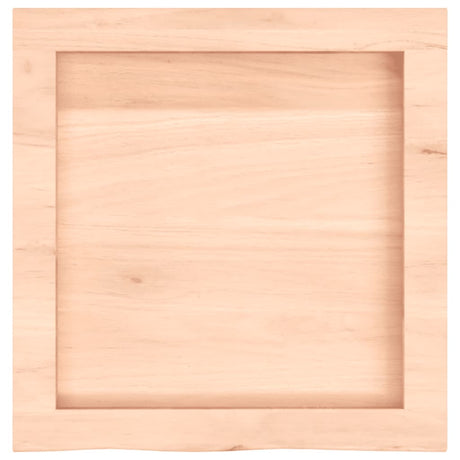 Blat umywalki Vidaxx 40x40x (2-4) cm, nieobrobione lite drewno
