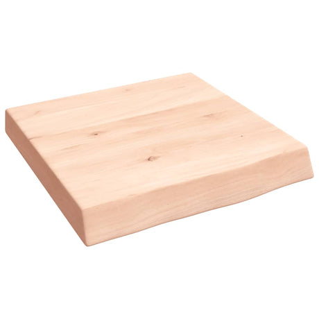 Blat umywalki Vidaxx 40x40x (2-6) cm, nieobrobione lite drewno