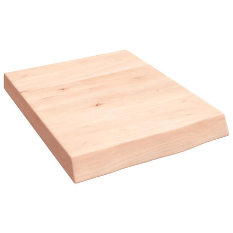 Blat umywalki Vidaxx 40x50x (2-6) cm z litego drewna, surowego