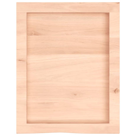 Blat umywalki Vidaxx 40x50x (2-6) cm z litego drewna, surowego