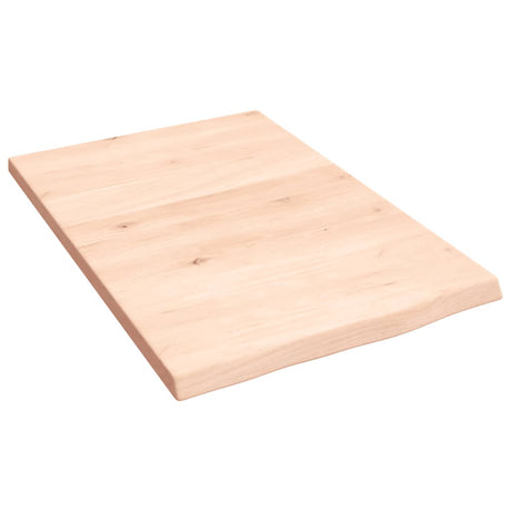 Blat umywalki Vidaxx 40x60x2 cm z litego drewna, surowego