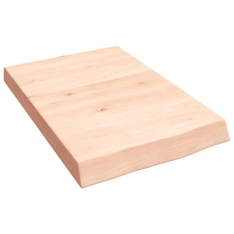 Blat umywalki Vidaxx 40x60x (2-6) cm z litego drewna, surowego