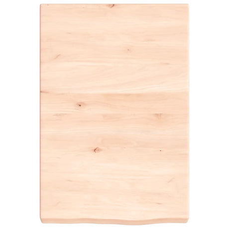 Blat umywalki Vidaxx 40x60x (2-6) cm z litego drewna, surowego