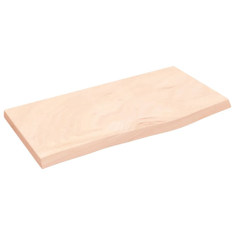 Blat umywalki Vidaxx 60x30x2 cm z litego drewna, surowego