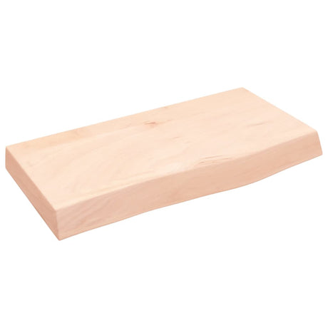 Blat umywalki Vidaxx 60x30x (2-6) cm, nieobrobione lite drewno