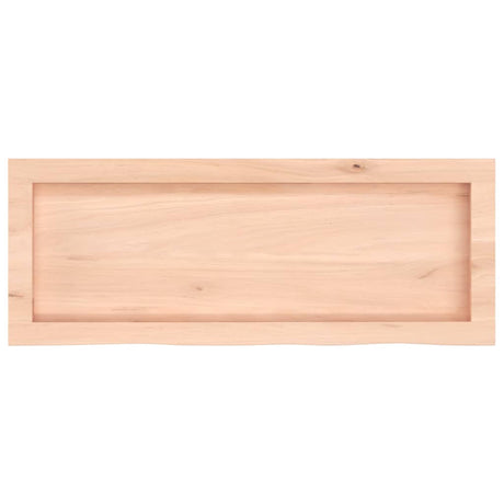 Blat umywalki Vidaxx 80x30x (2-6) cm z litego drewna, nieobrobionego