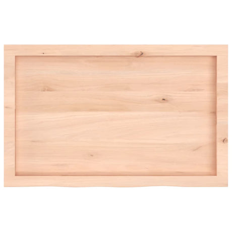 Blat umywalki Vidaxx 80x50x (2-4) cm, nieobrobione lite drewno